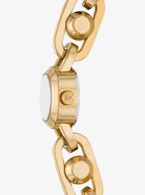 mk 8195 michael kors watch bracelete|Mini Astor Link Gold.